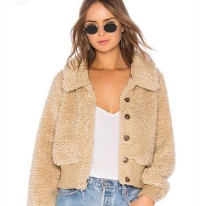 Tularosa Bradlee Teddy Bear Jacket NWOT